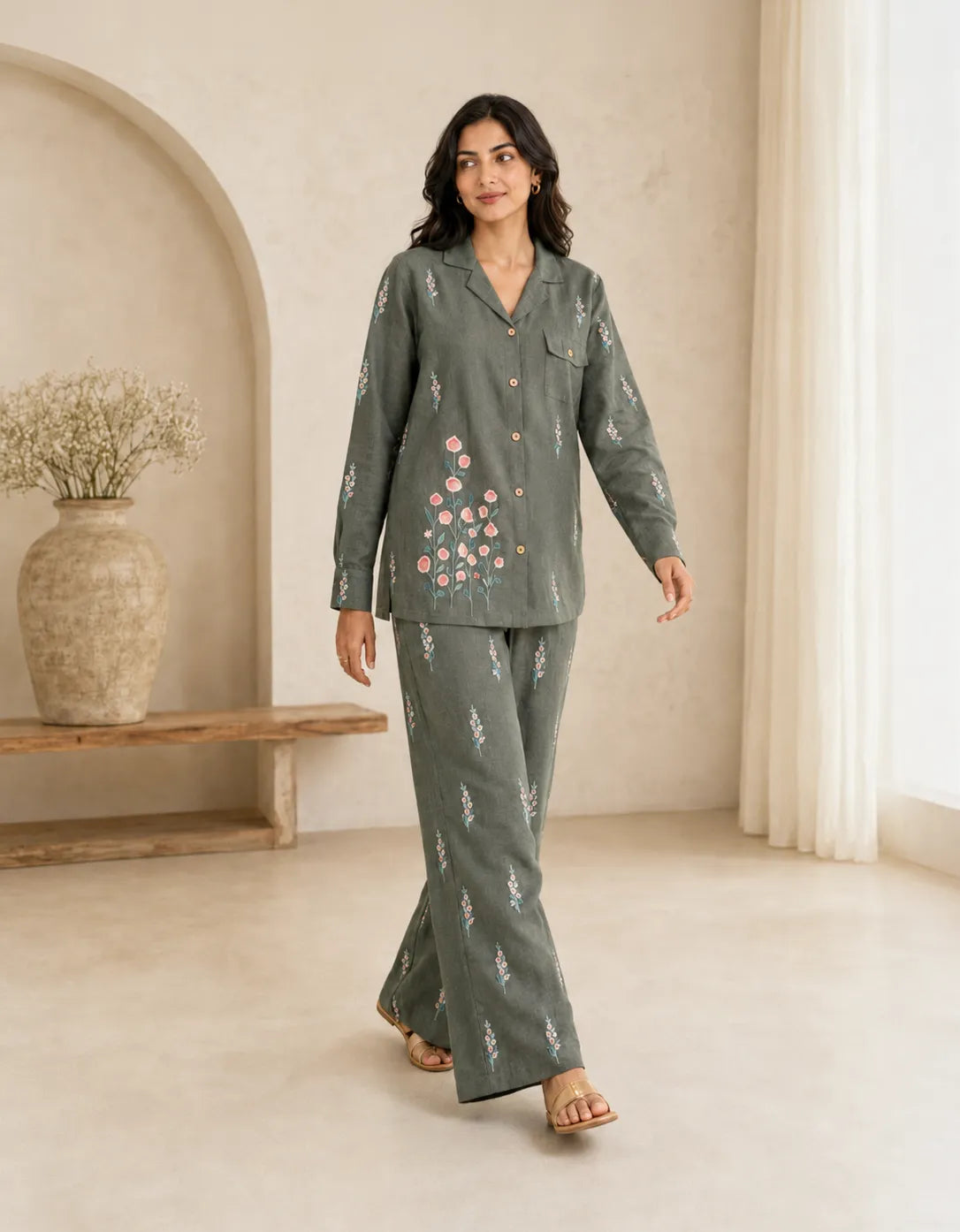 Sage Meadow Floral Co-ord Set