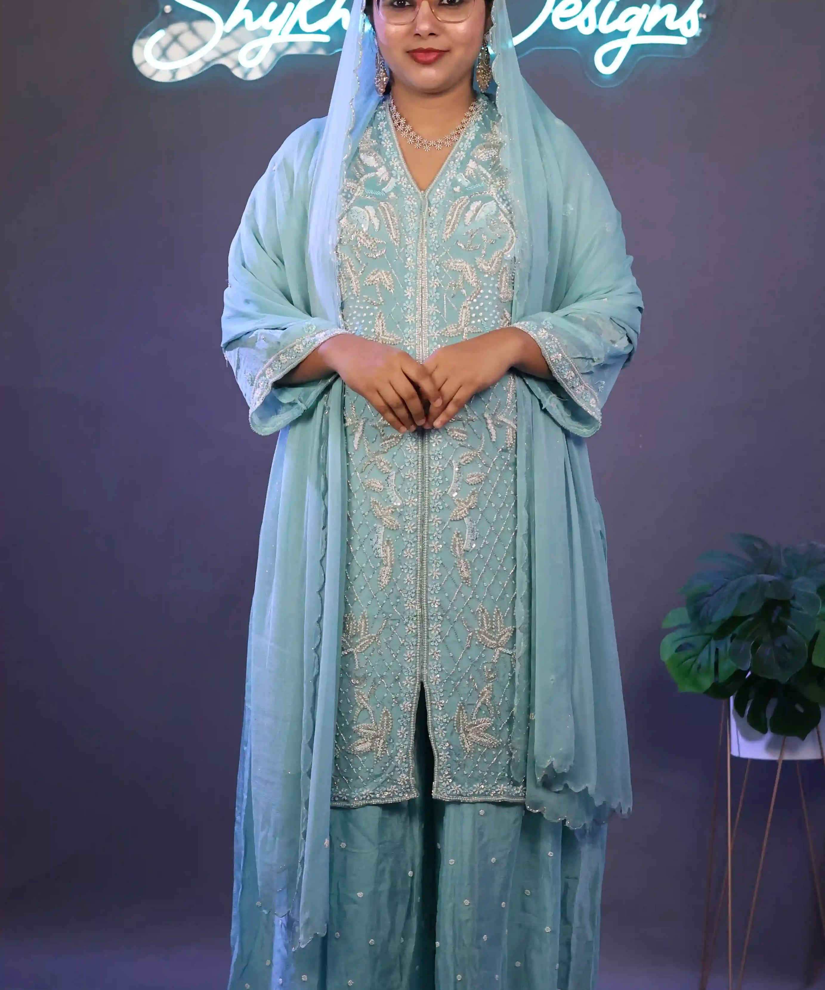 Aqua Pearl Festive Set