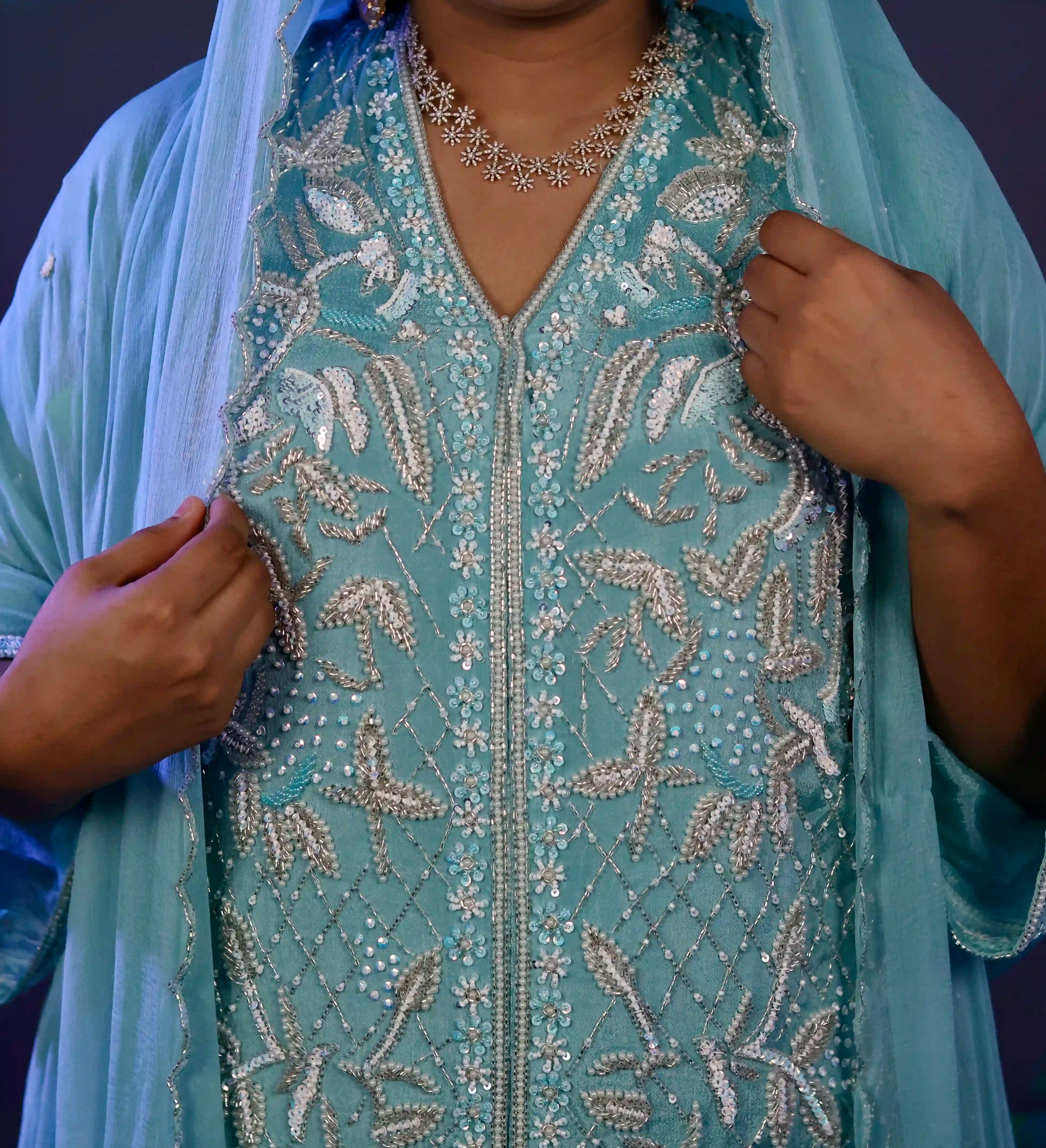 Aqua Pearl Festive Set