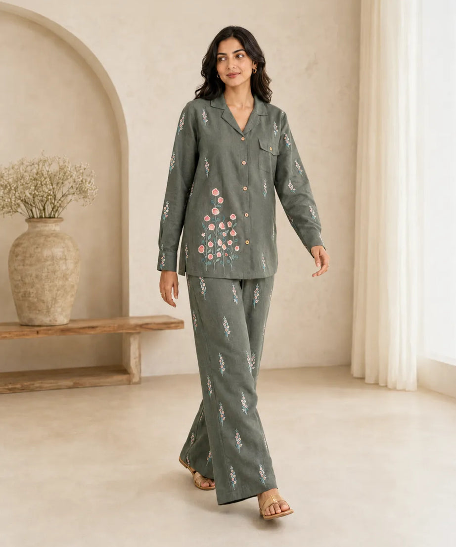 Sage Meadow Floral Co-ord Set