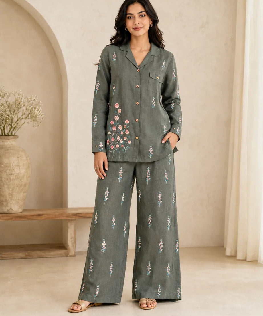 Sage Meadow Floral Co-ord Set