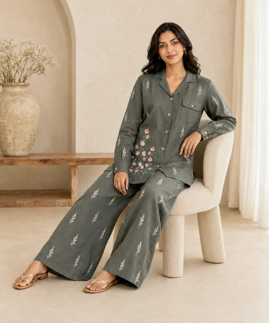 Sage Meadow Floral Co-ord Set