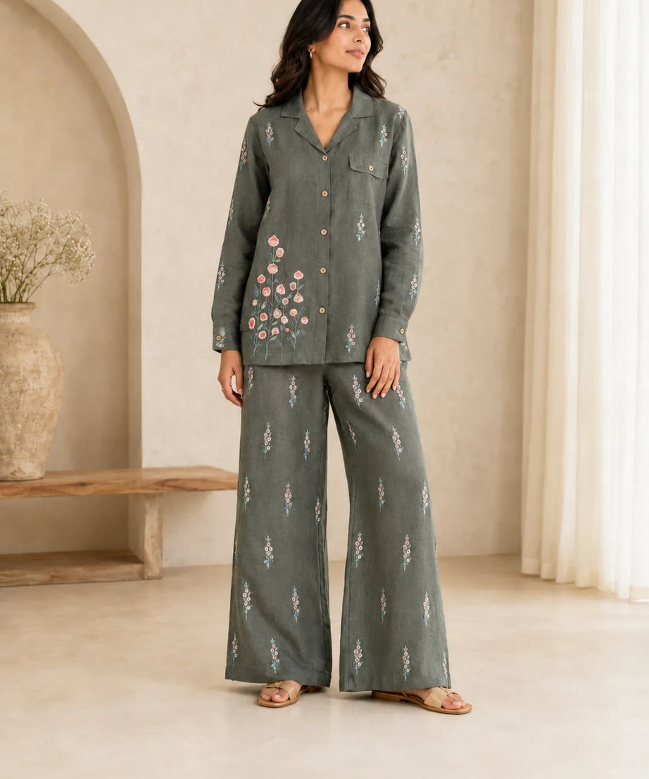 Sage Meadow Floral Co-ord Set